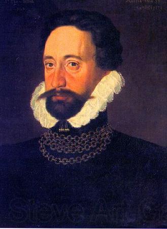  George  Gower Portrait of Sir Thomas Kytson Spain oil painting art